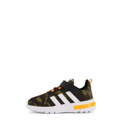 adidas Racer TR23 Shoes Kids Shadow Olive / Cloud White / Screaming Orange Flerfärgad Sale