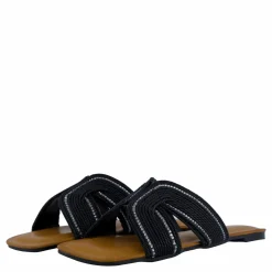 Philip Hog Raffia Black New