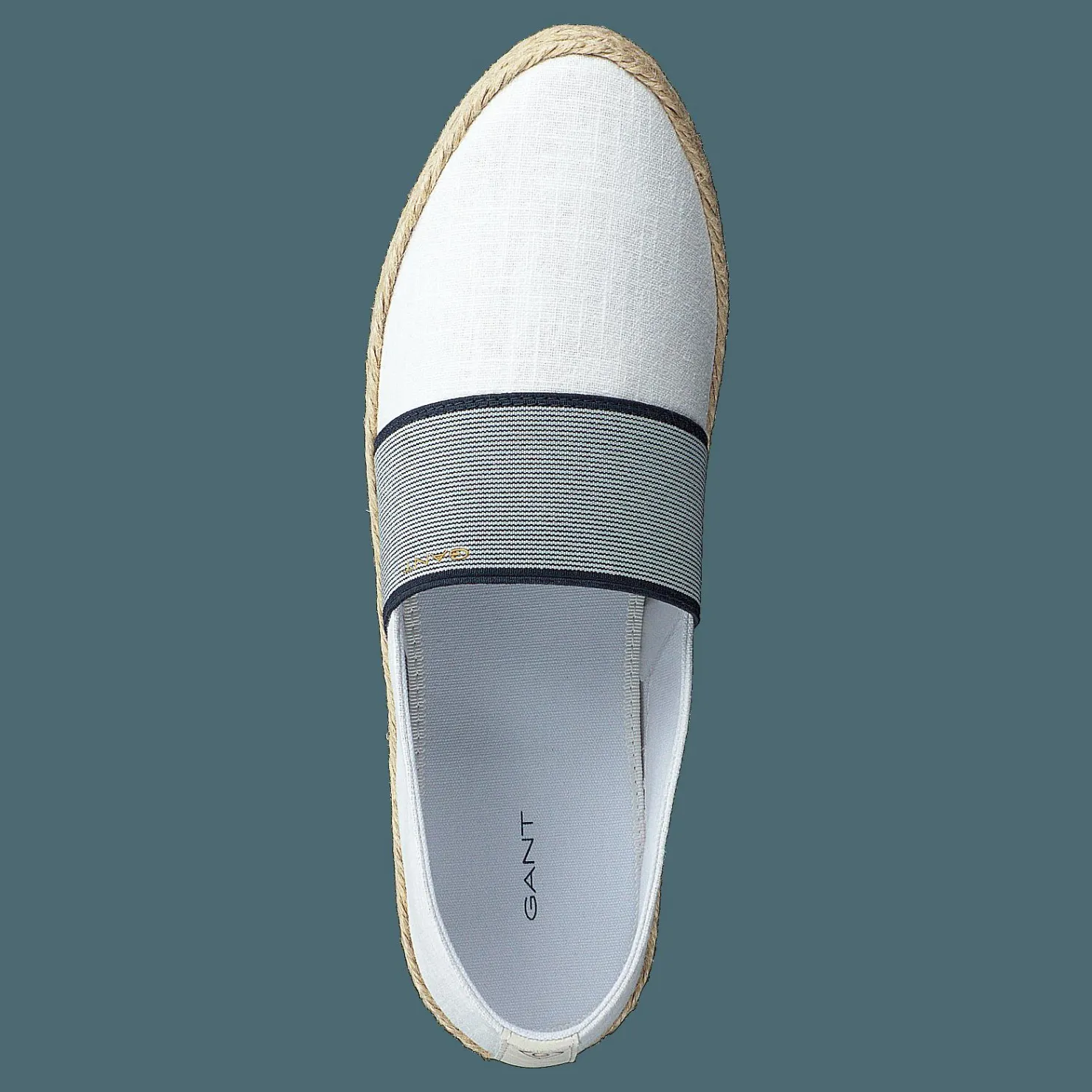 Gant Raffiaville Espadrille G21 - Cream Vit Sale