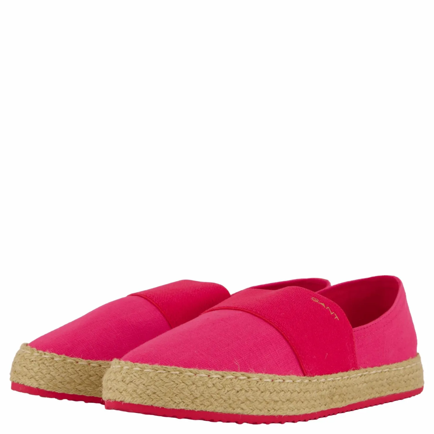 Gant Raffiaville Espadrille Hot Pink Rosa Clearance