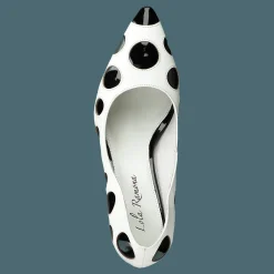 Lola Ramona Ramona White/black Dots Vit Sale