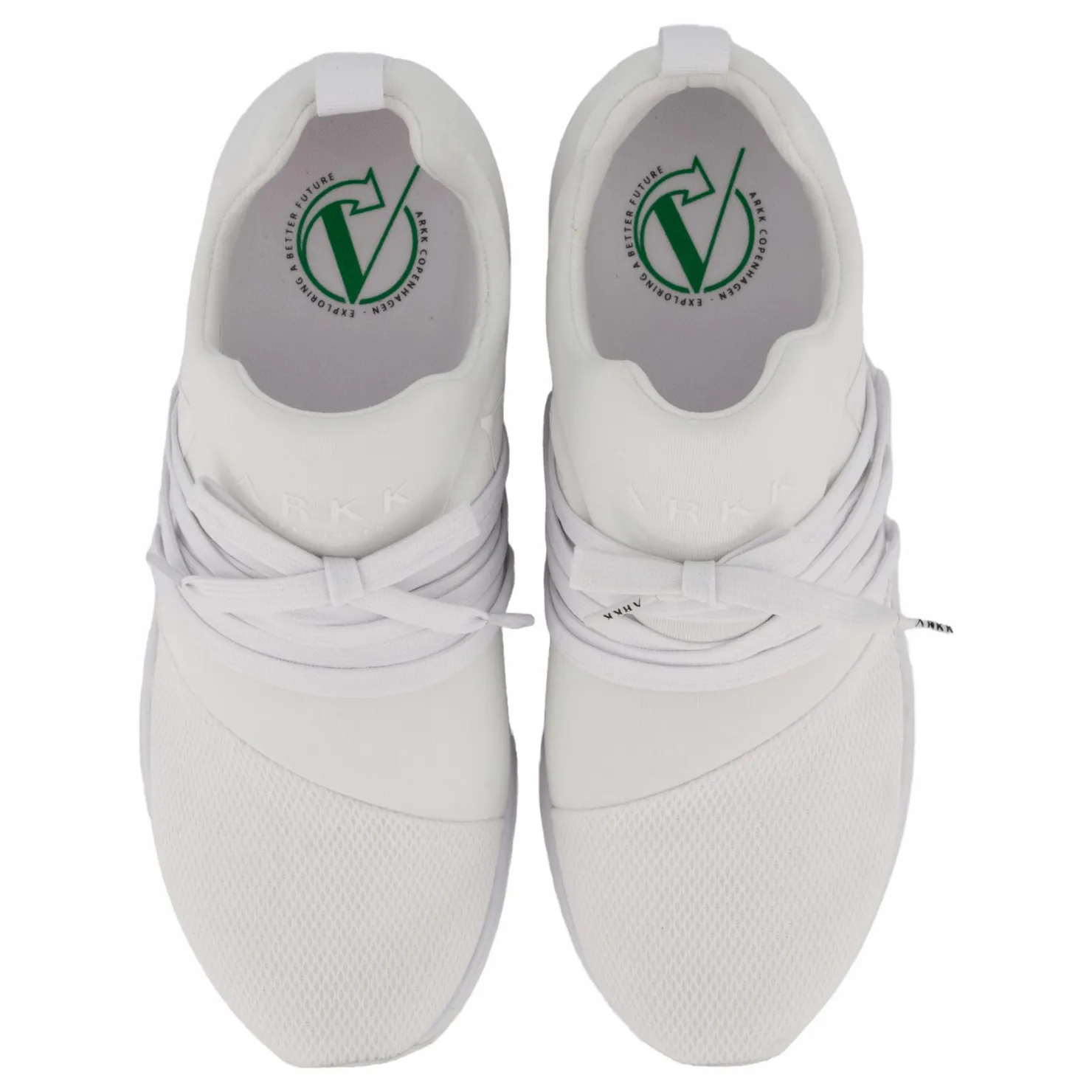 ARKK Copenhagen Raven Mesh PET S-E15 Triple White - Women Vit