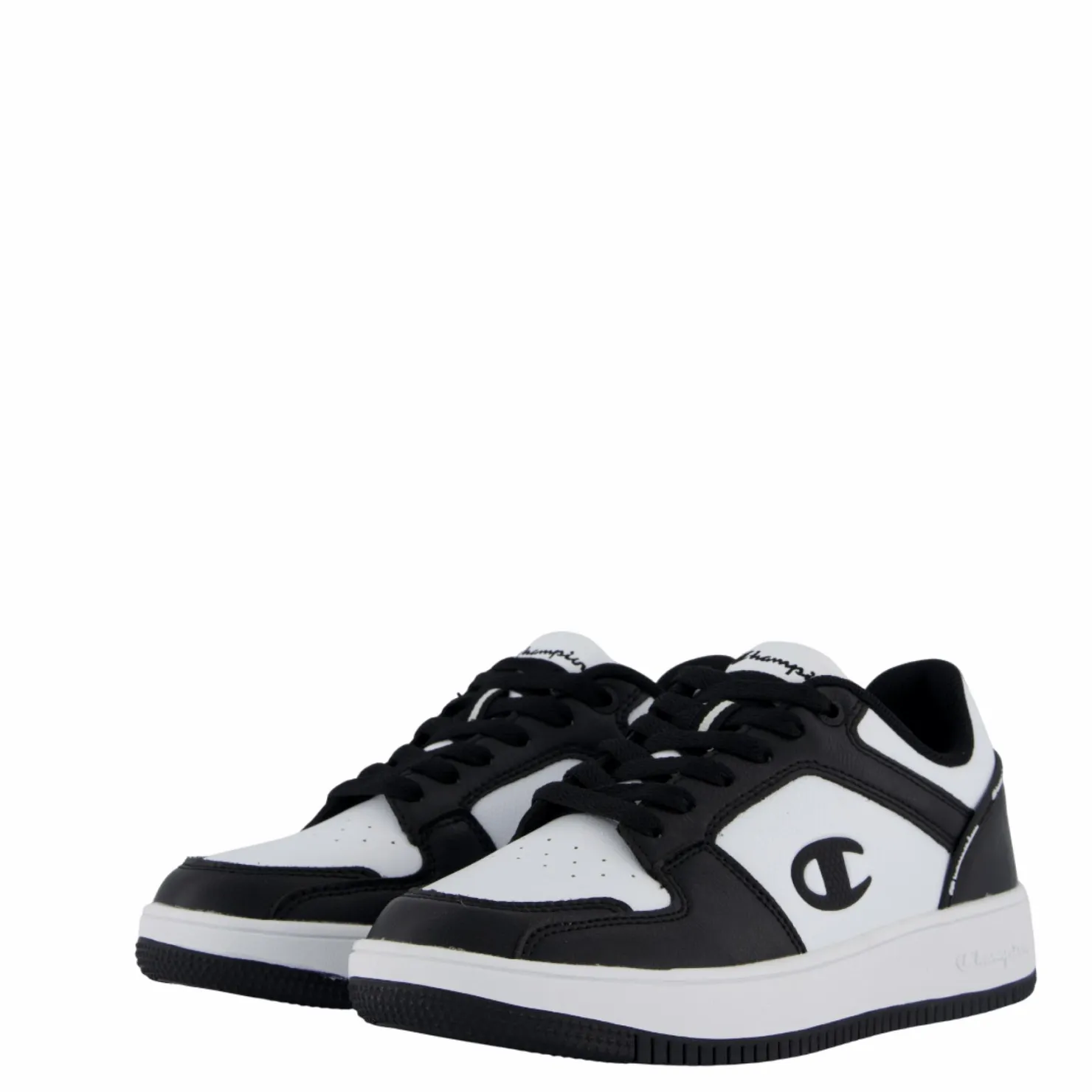 Champion Rd18 2.0 Low B Gs Low Cut Shoe White Swan Svart Clearance