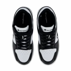 Champion Rd18 2.0 Low B Gs Low Cut Shoe White Swan Svart Clearance