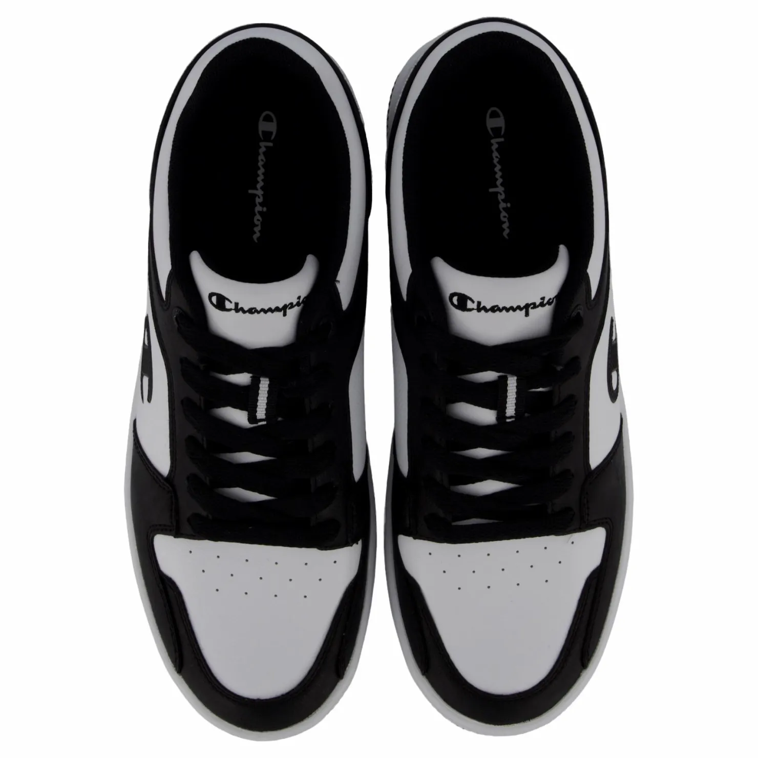 Champion RD18 2.0 LOW Low Cut Shoe White Swan Svart Best