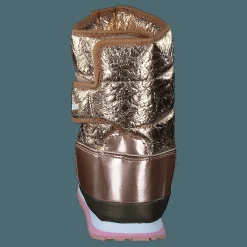 Rubber Duck Rd Cracked Metallic Kids Rose Gold Brun New