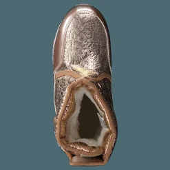 Rubber Duck Rd Cracked Metallic Kids Rose Gold Brun New