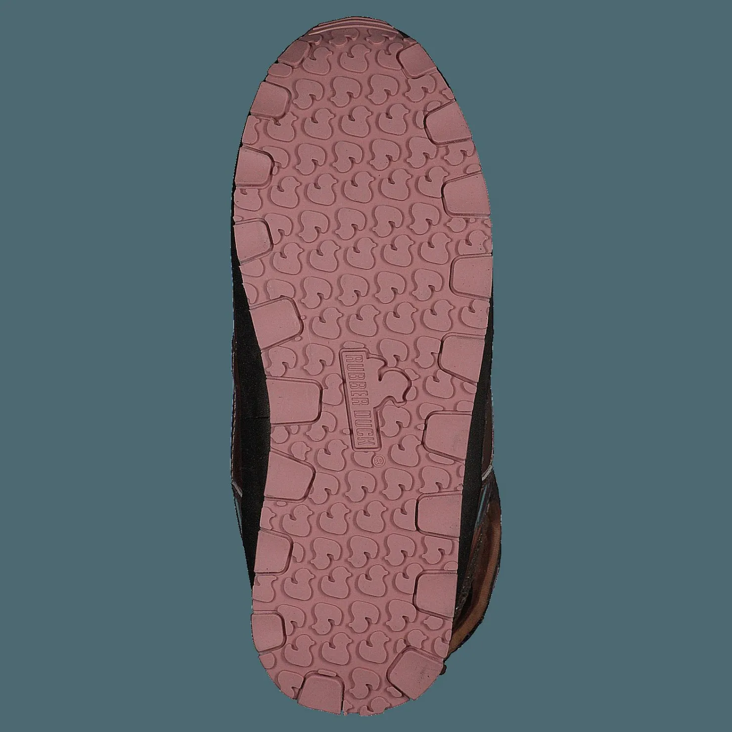 Rubber Duck Rd Cracked Metallic Kids Rose Gold Brun New