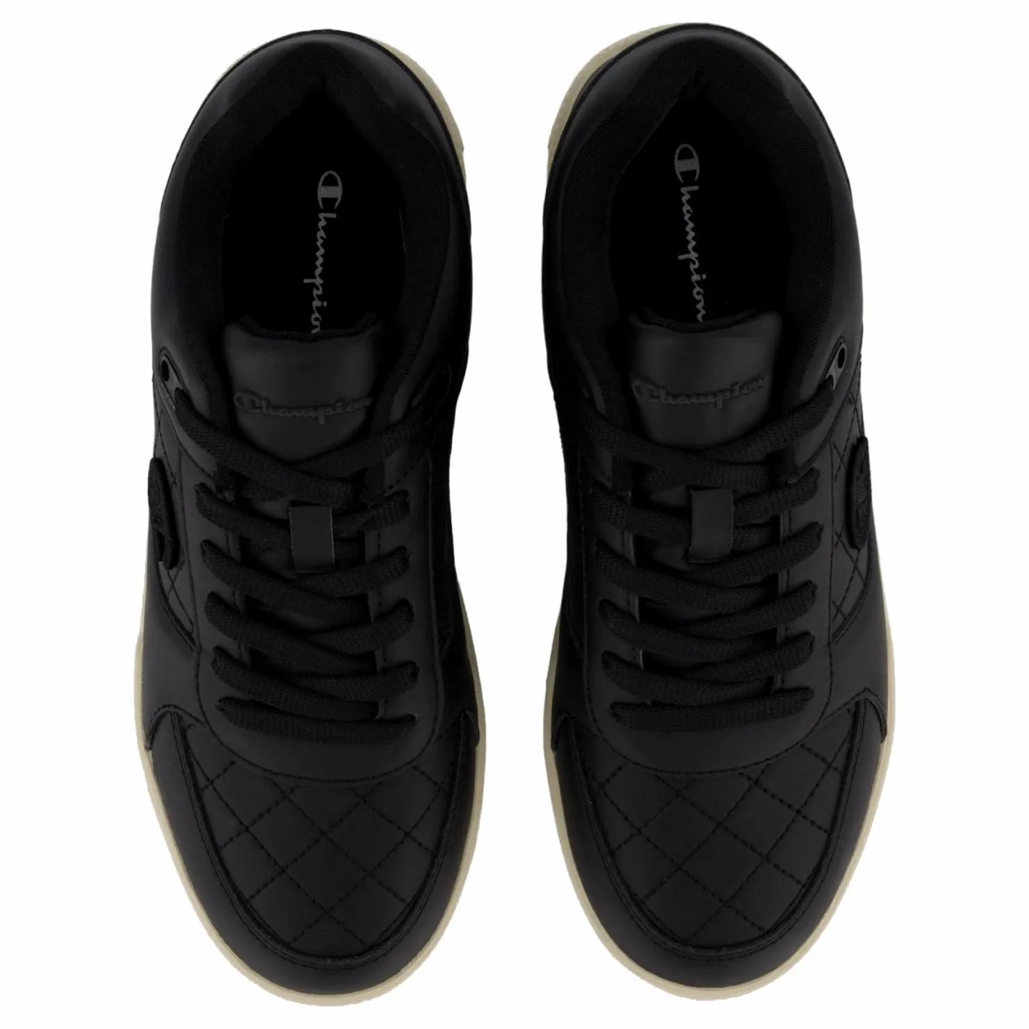 Champion Rd18 Heritage Quilt Low Cut Sh Black Beauty A Svart Hot