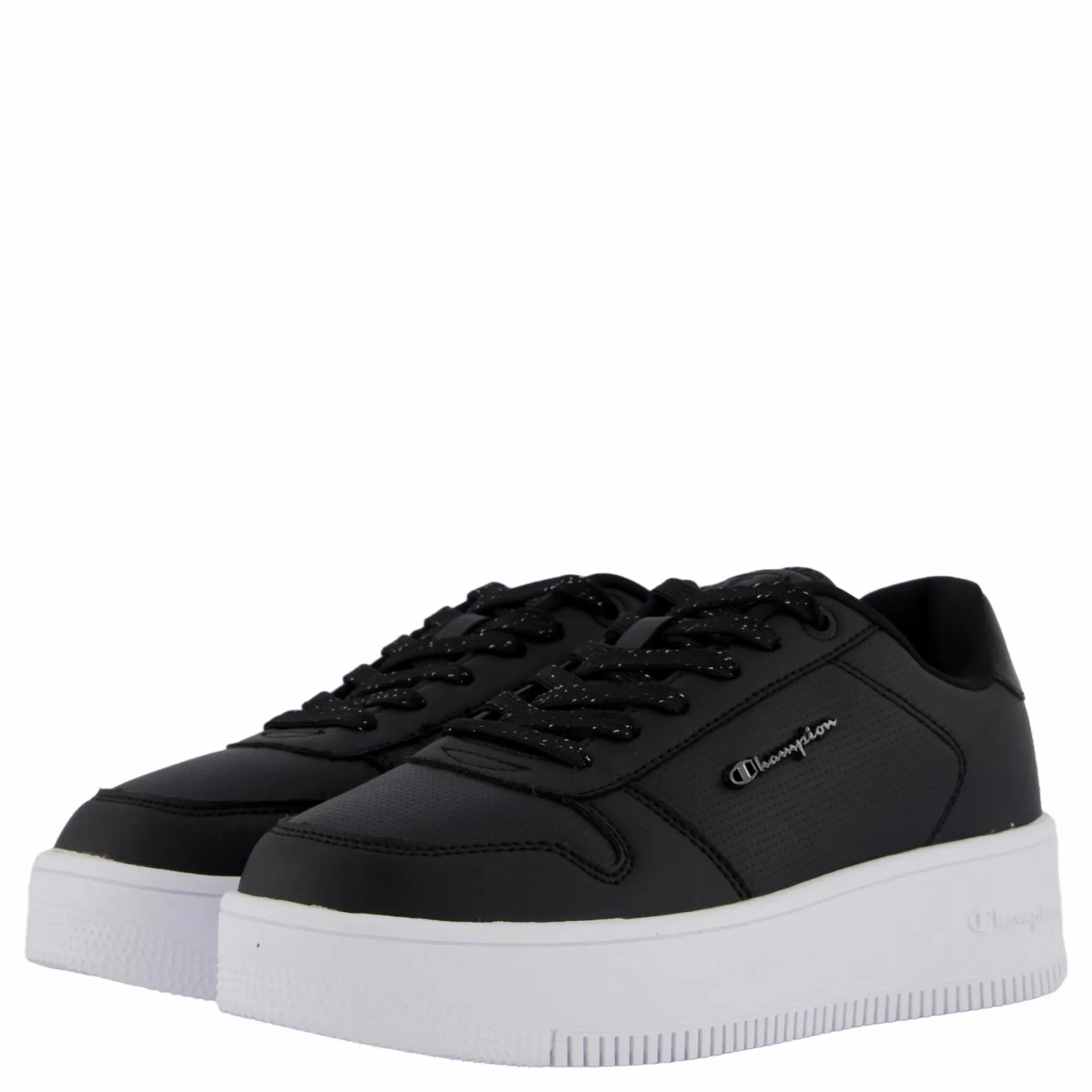 Champion Rd18 Plat Chromo Low Cut Shoe Black Beauty A Svart Outlet