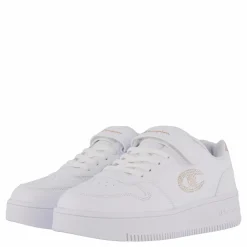 Champion Rebound Platform Glitter G Ps  Bright White Vit