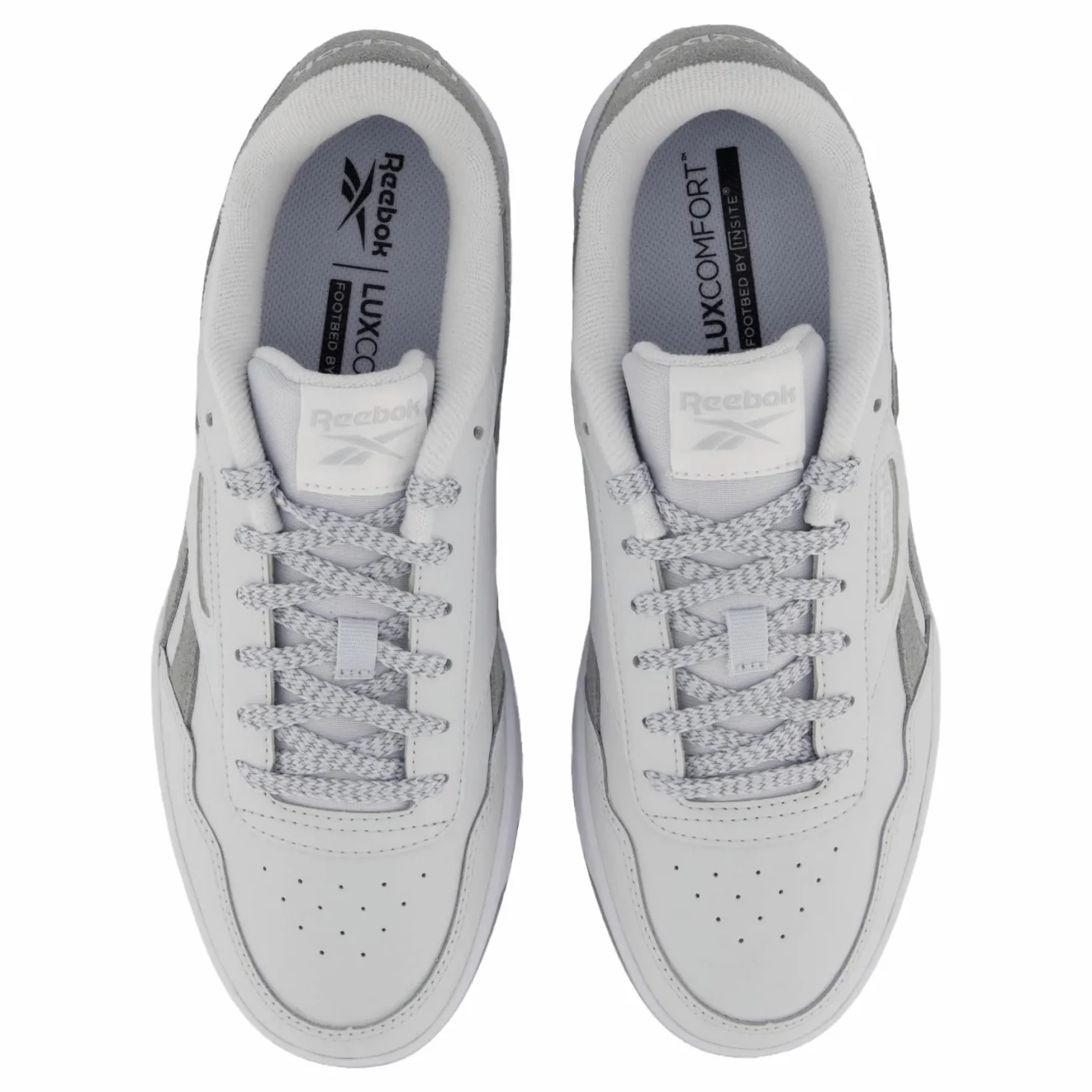 Reebok Court Advance Moon/grey3/white Vit och Grå Clearance