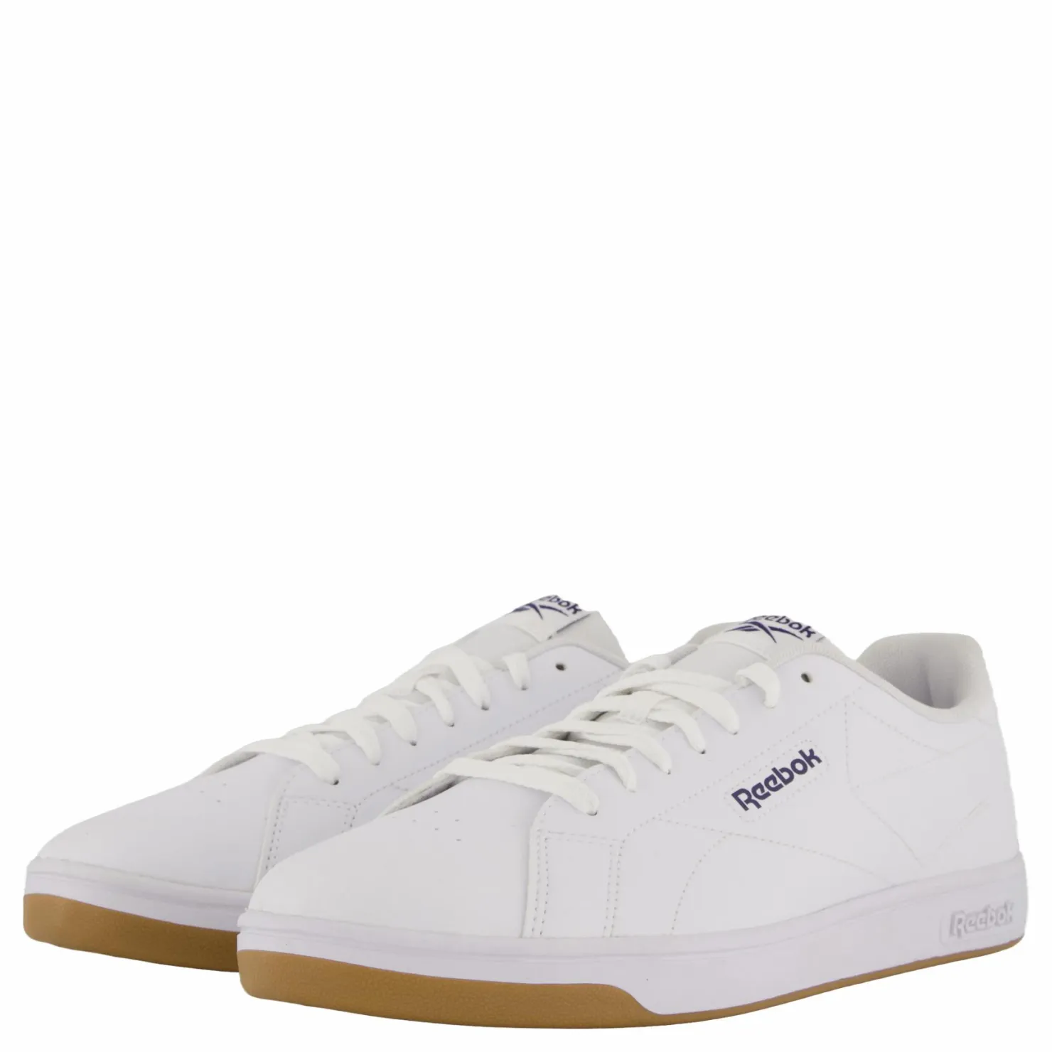 Reebok Court Clean Wht/vecnav/rbkg04 Vit Outlet