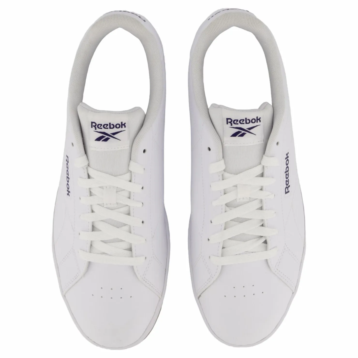 Reebok Court Clean Wht/vecnav/rbkg04 Vit Outlet