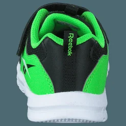Reebok Rush Runner 4.0 Td Cblack/sollim/ftwwht Grön och Svart Clearance