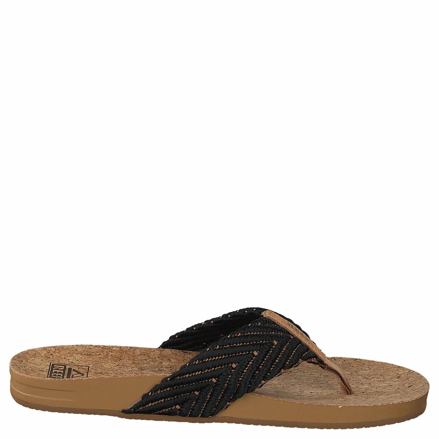 Reef Cushion Strand Black/natural Brun Sale