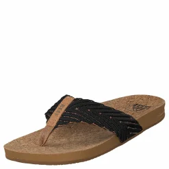 Reef Cushion Strand Black/natural Brun Sale