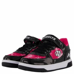 Heelys Reserve Low X2 Black/pink/white Pu Flerfärgad New