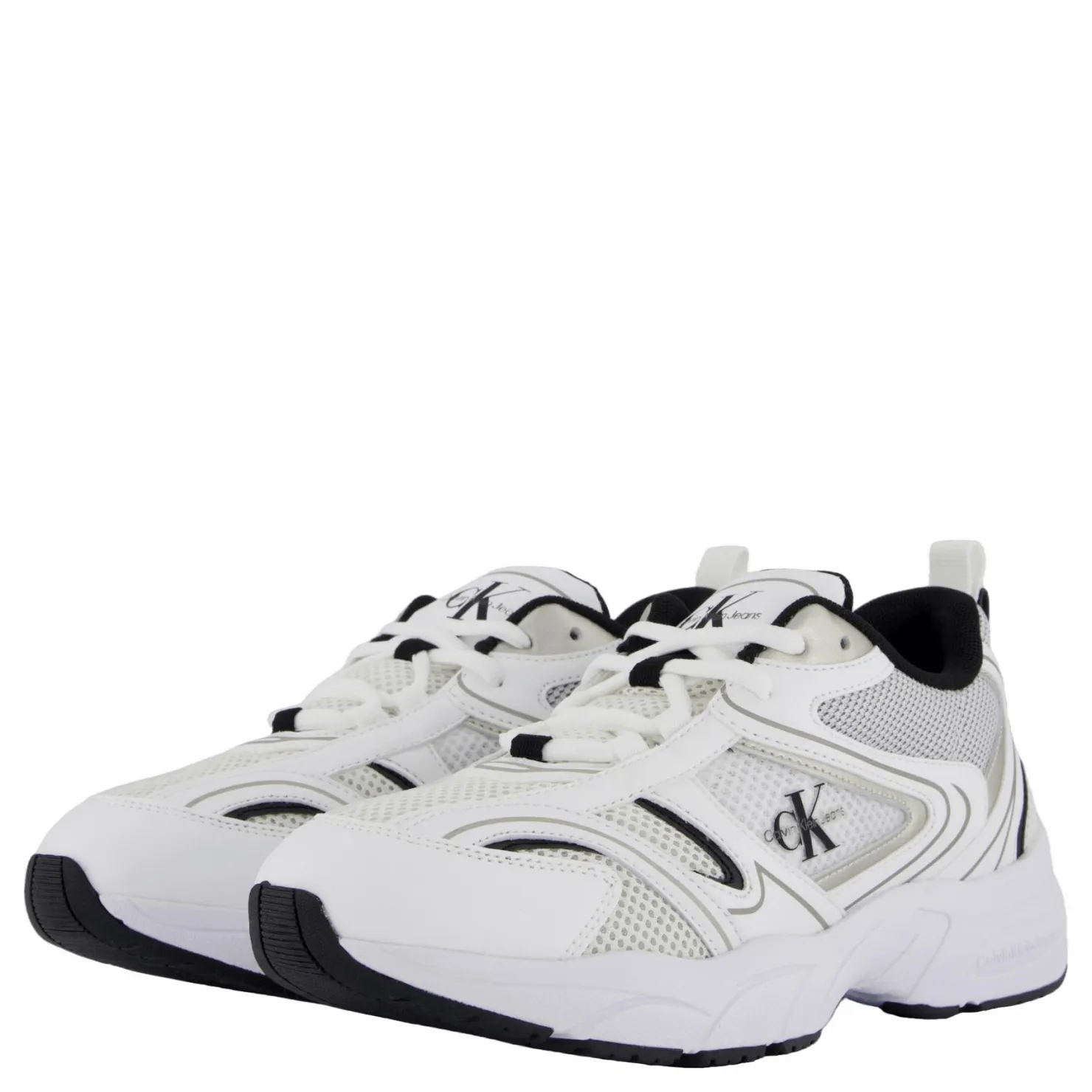 Calvin Klein Retro Tennis Mesh Ml White Vit