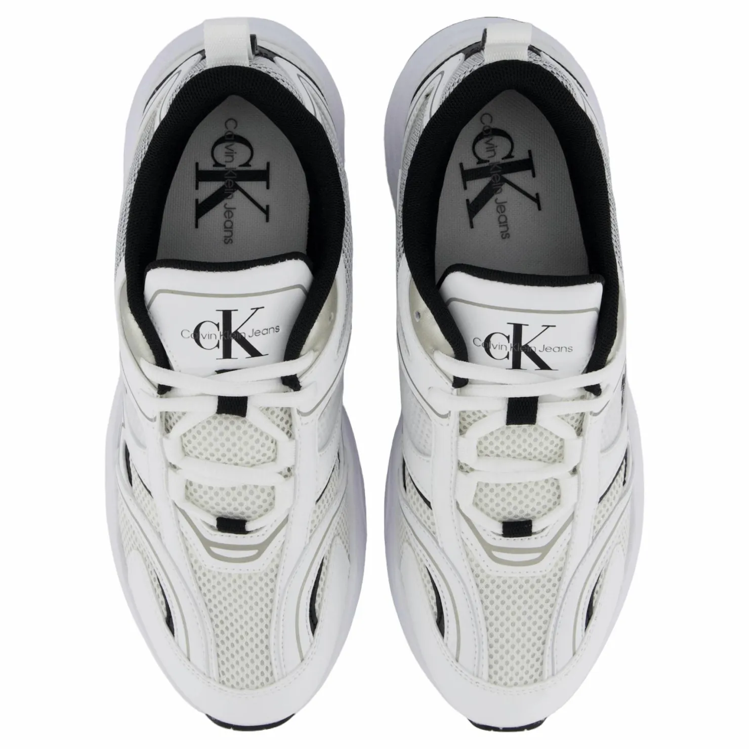 Calvin Klein Retro Tennis Mesh Ml White Vit