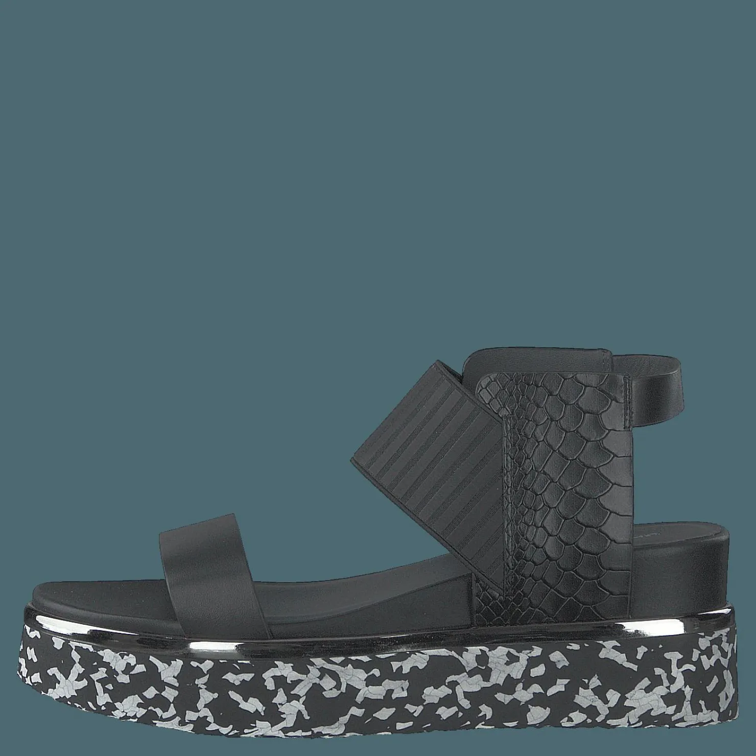 United Nude Rico Sandal Black Grå Sale
