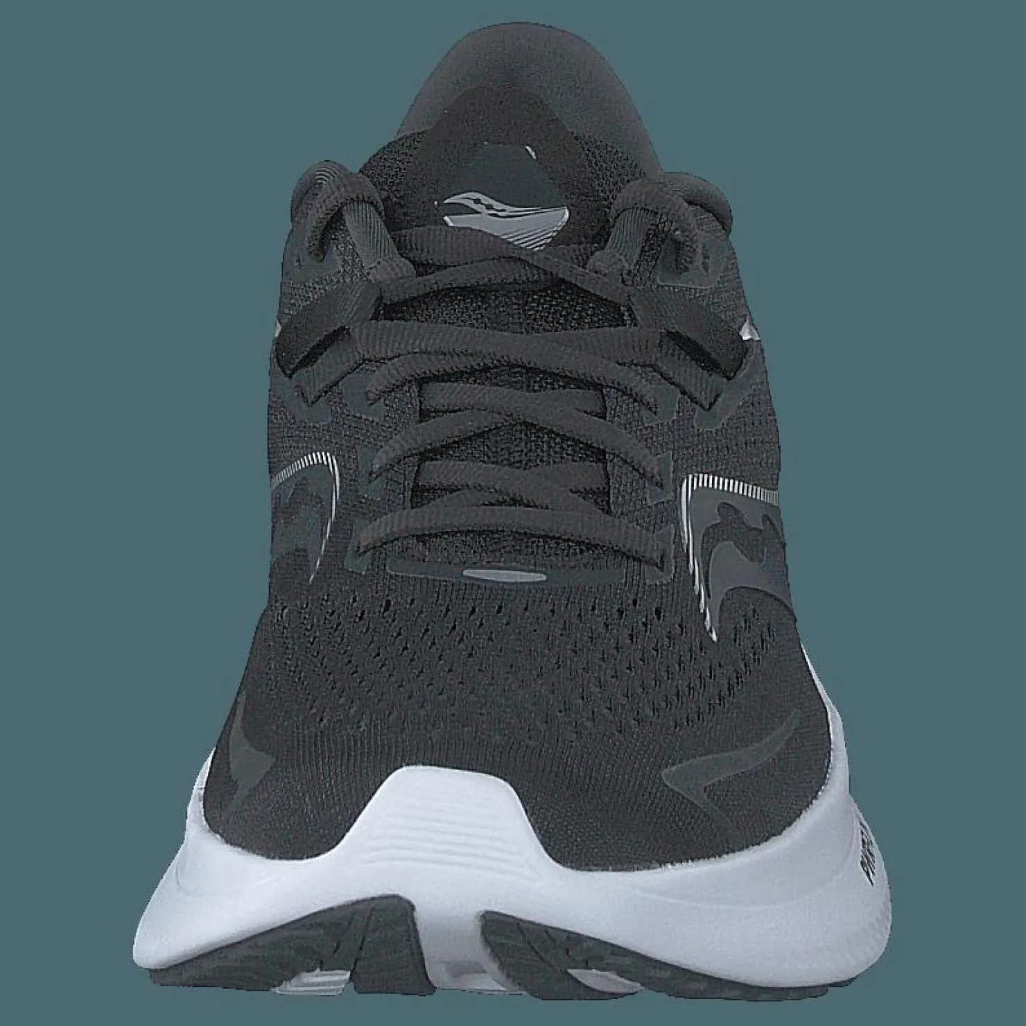 Saucony Ride 15 Black/white Svart Best