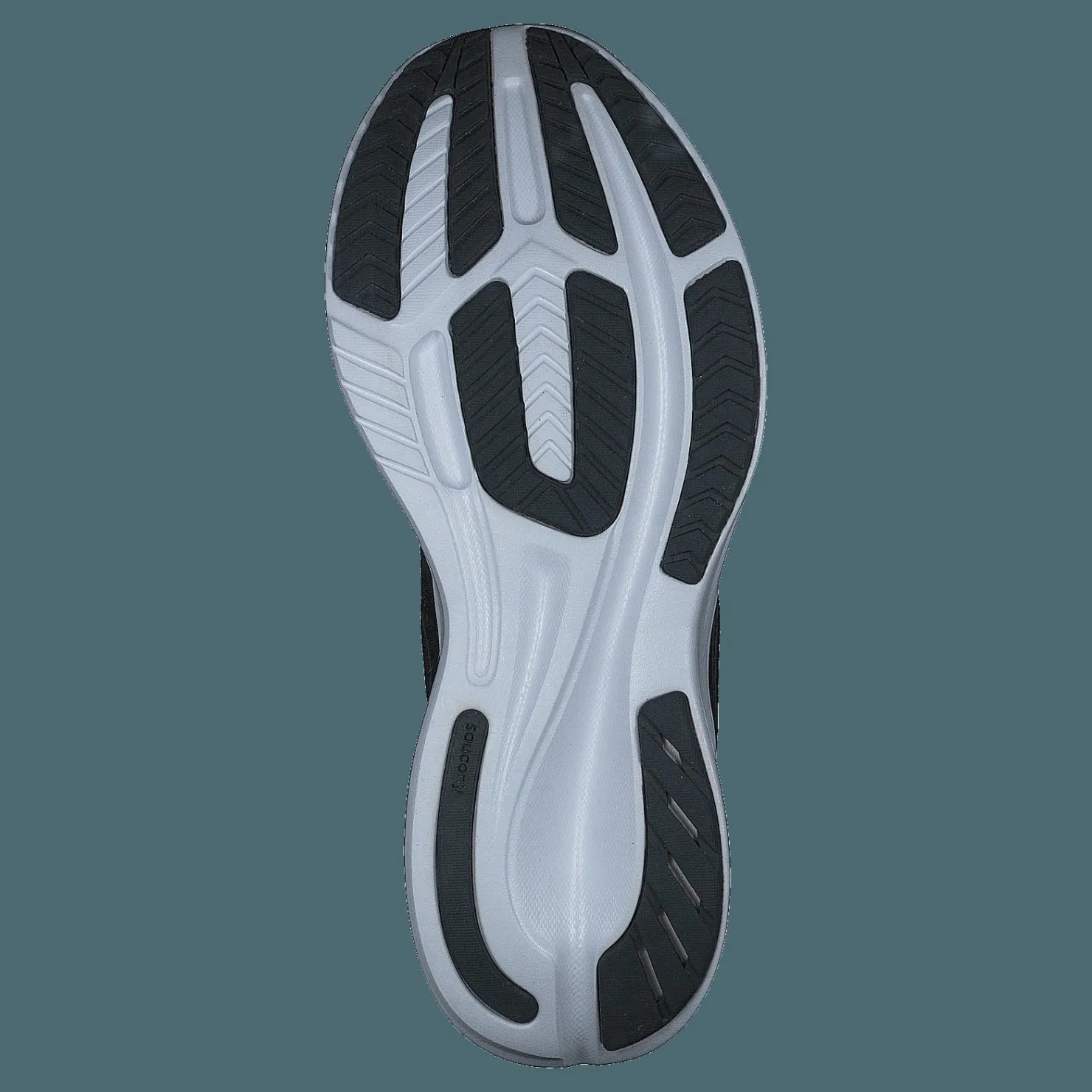Saucony Ride 15 Black/white Svart Best