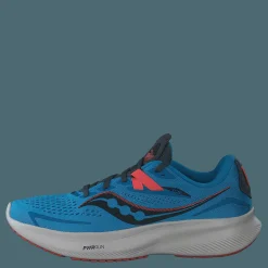Saucony Ride 15 Ocean/shadow Blå Outlet