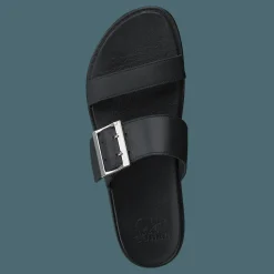 Sorel Roaming Buckle Slide Black Svart Outlet