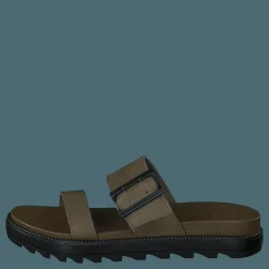 Sorel Roaming Buckle Slide Sage Brun
