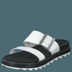 Sorel Roaming Buckle Slide Sea Salt Grå Online