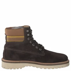 Gant Roden Mid Lace Boot Dk Brown+toffee Brun Best