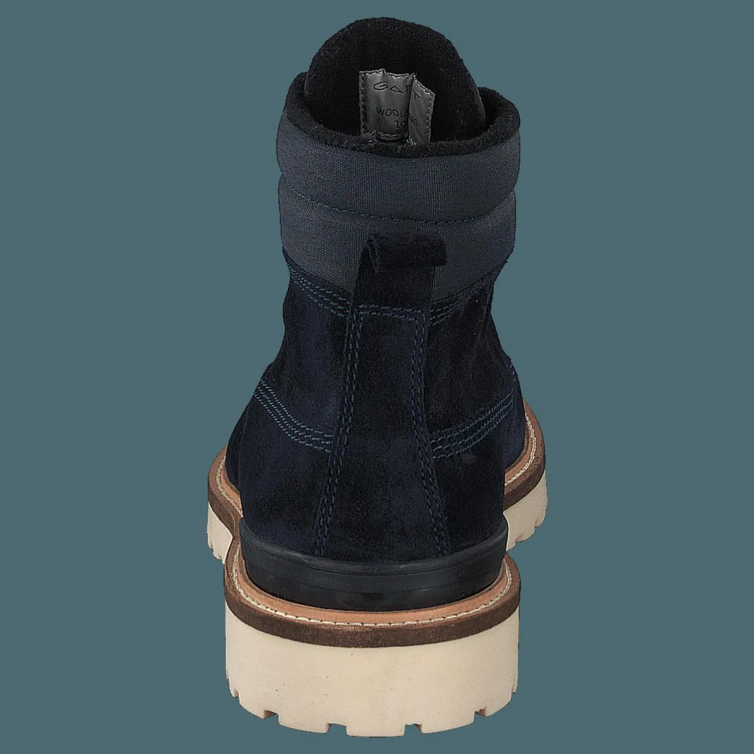 Gant Roden Mid Lace Boot Marine Blå Outlet