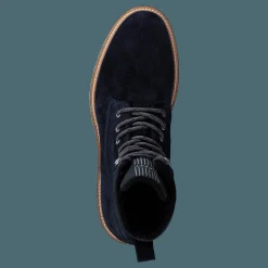 Gant Roden Mid Lace Boot Marine Blå Outlet