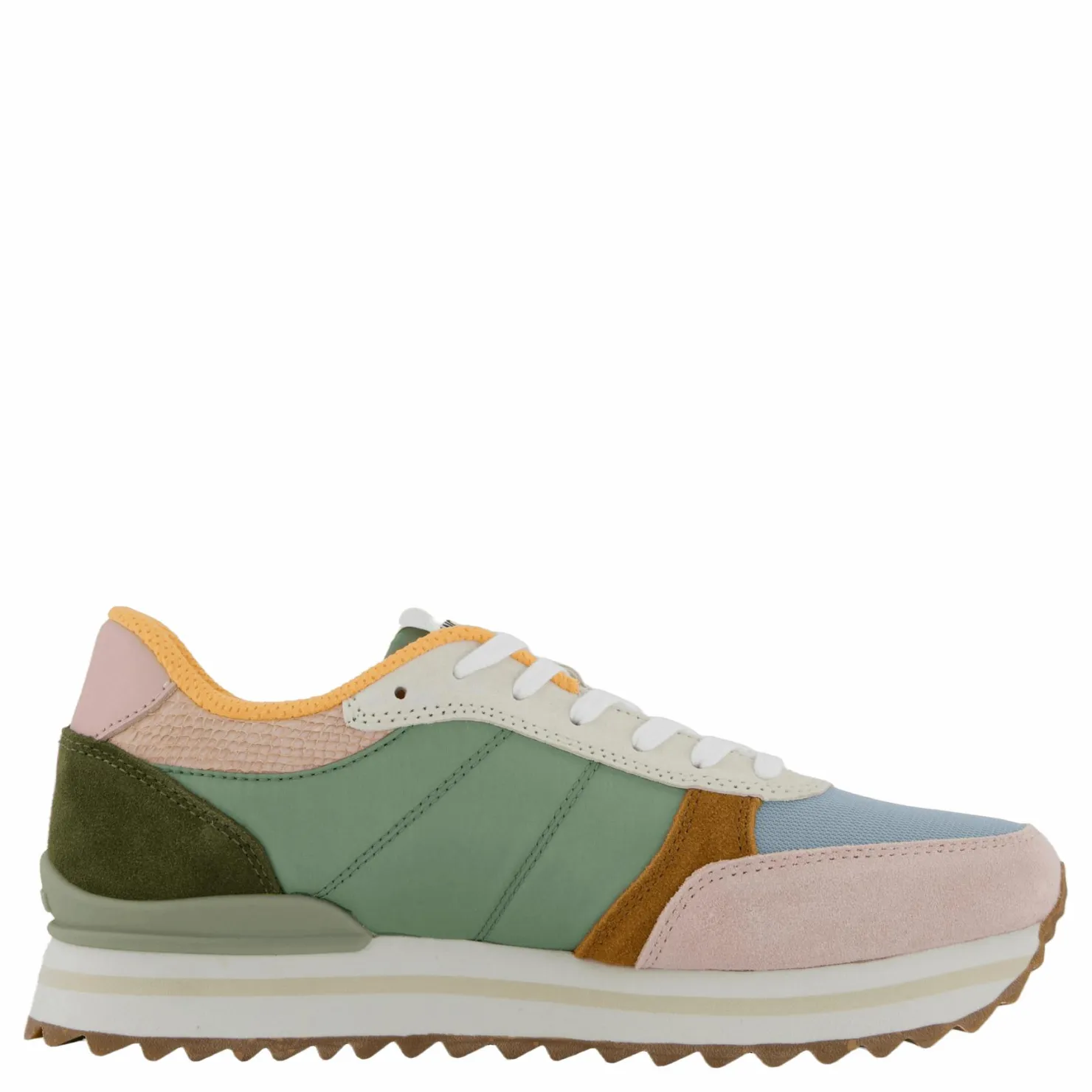 Woden Ronja Plateau 911 Algae Multi Flerfärgad Best