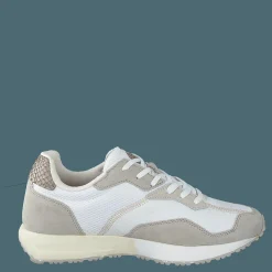 Woden Rose Textile Whisper White/silver Beige och Vit Sale