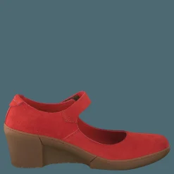 Art Rotterdam Coral Suede Röd Online