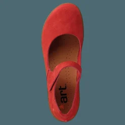 Art Rotterdam Coral Suede Röd Online