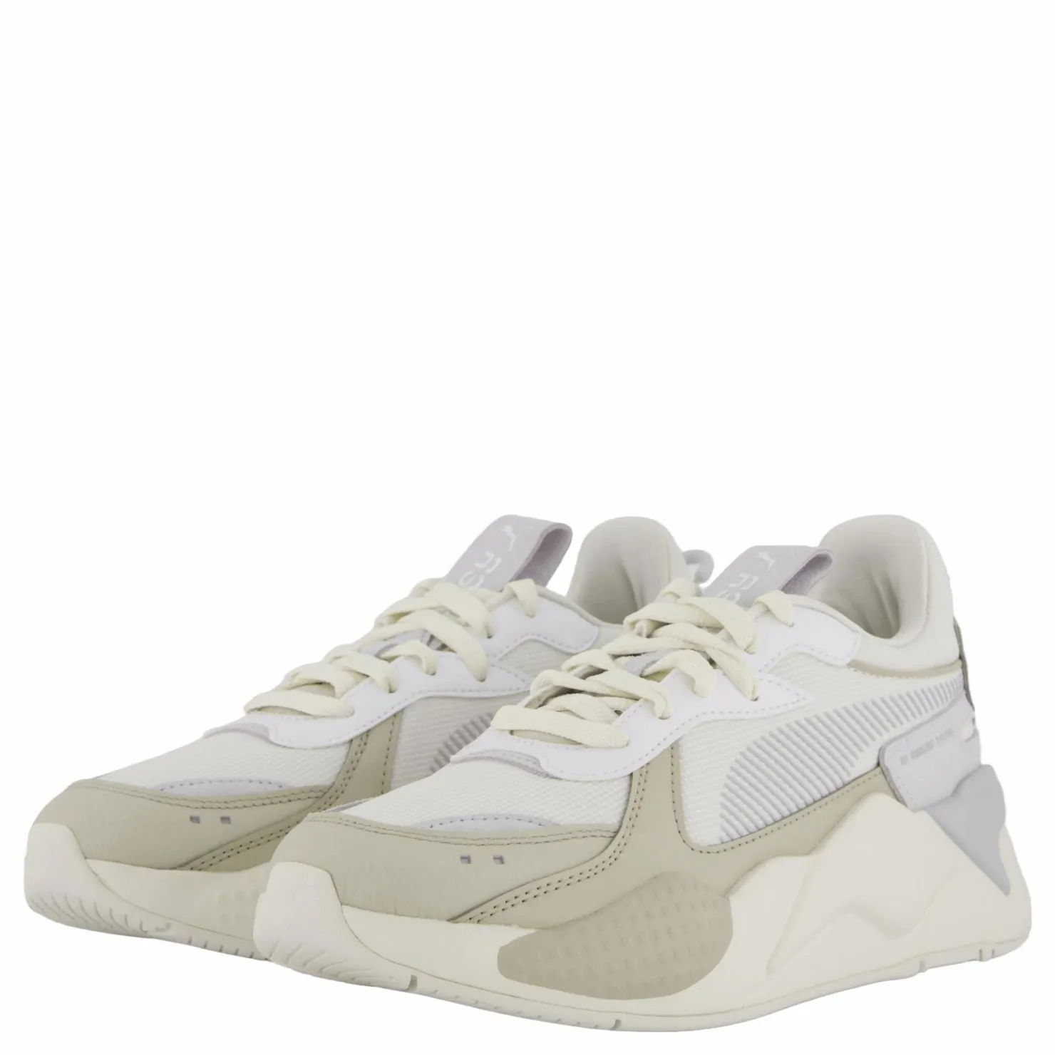 Puma Rs-x Soft Wns Warm White-silver Mist Vit New