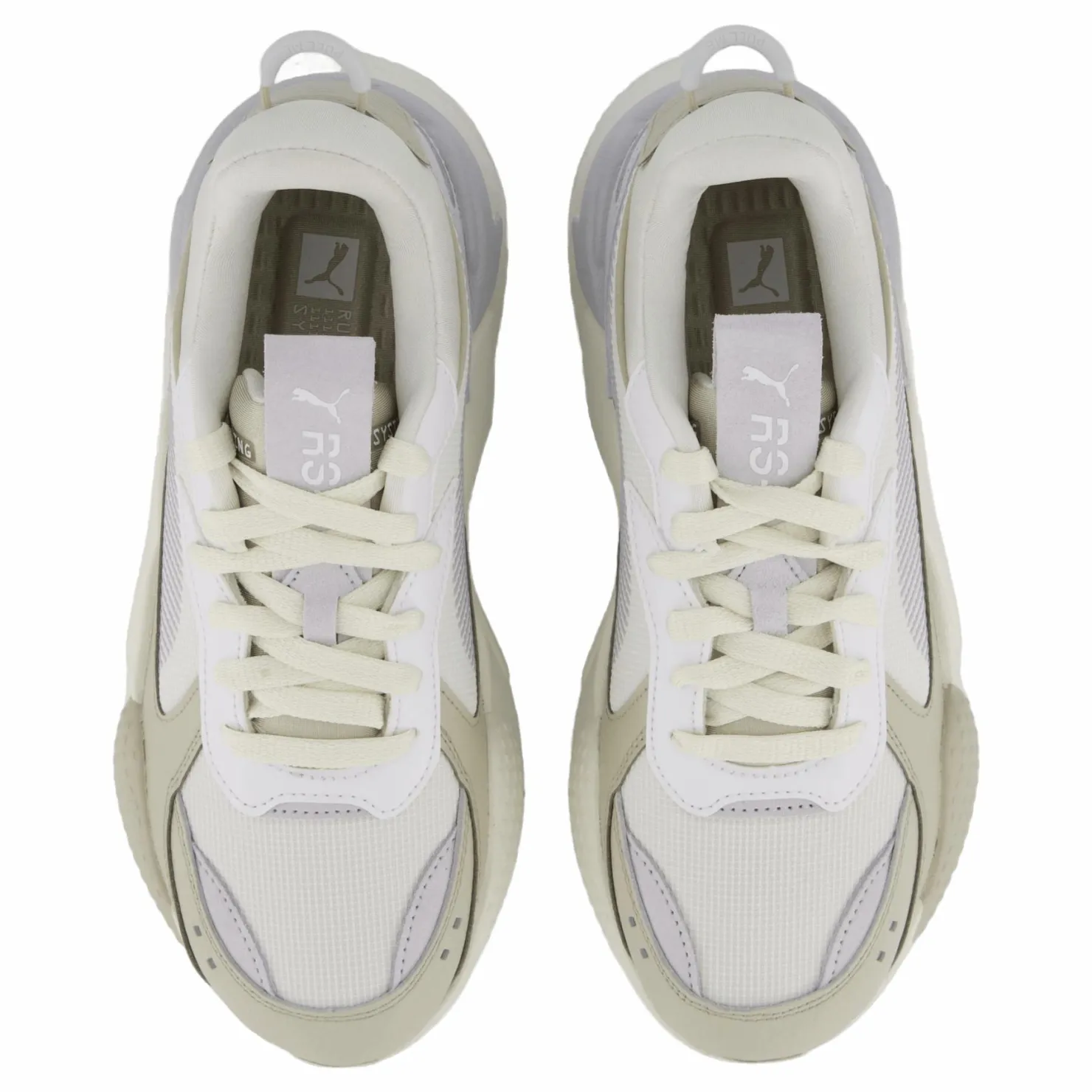 Puma Rs-x Soft Wns Warm White-silver Mist Vit New