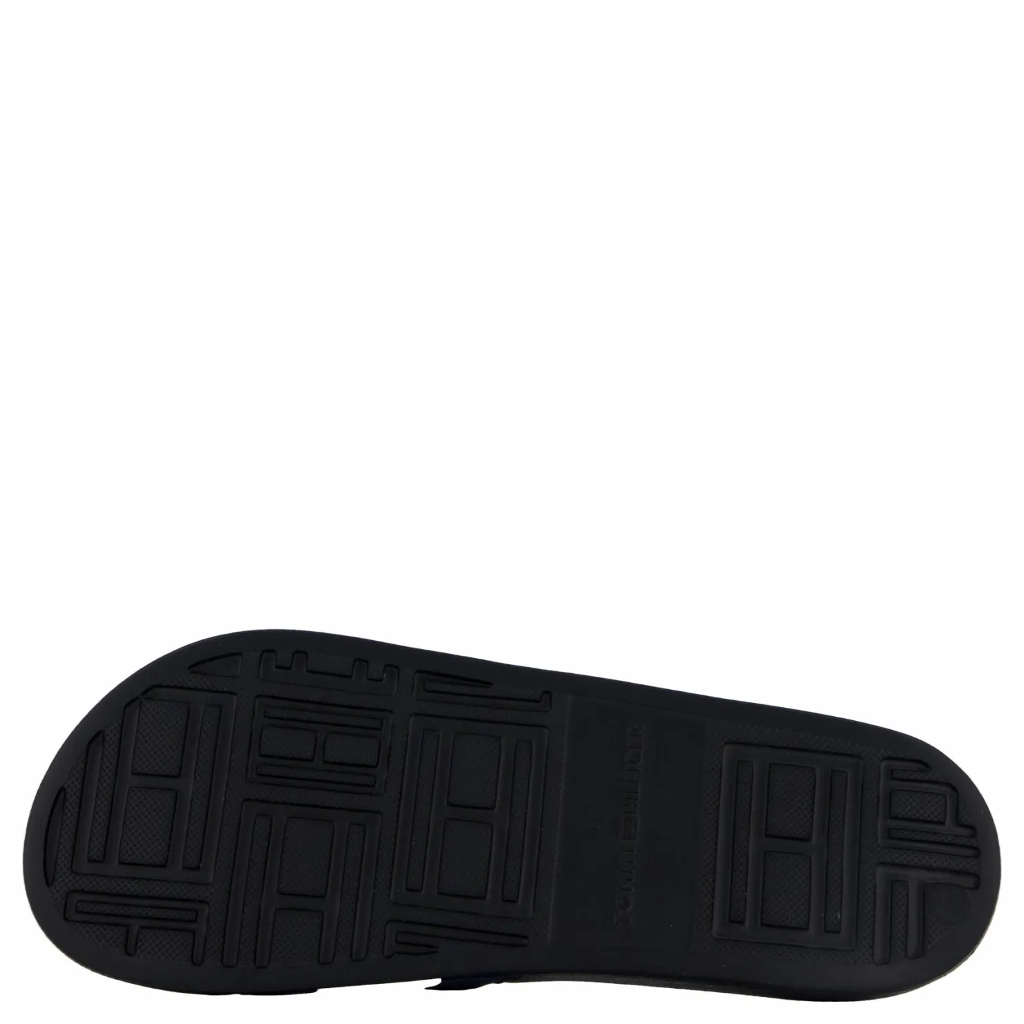 Tommy Hilfiger Rubber Th Flag Pool Slide Black Blå Discount