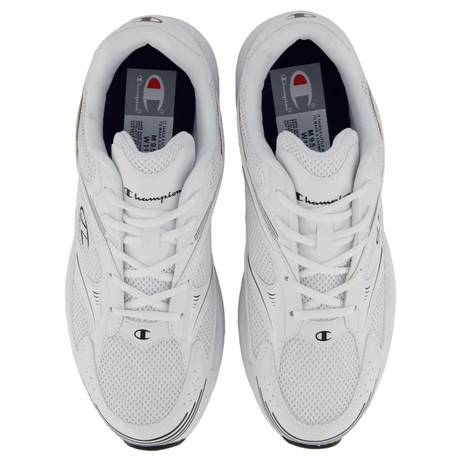 Champion Run 00 Low Cut Shoe White A Vit Hot