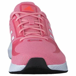 adidas Run Falcon 2.0 Shoes Super Pop / Cloud White / Solar Red Rosa