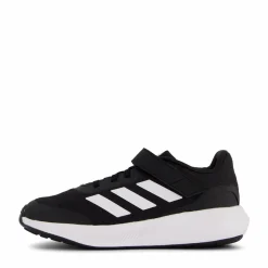 adidas RunFalcon 3.0 Elastic Lace Top Strap Shoes Core Black / Cloud White / Core Black Svart Clearance