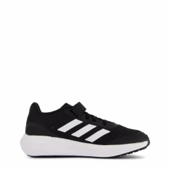 adidas RunFalcon 3.0 Elastic Lace Top Strap Shoes Core Black / Cloud White / Core Black Svart Clearance