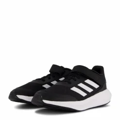 adidas RunFalcon 3.0 Elastic Lace Top Strap Shoes Core Black / Cloud White / Core Black Svart Clearance