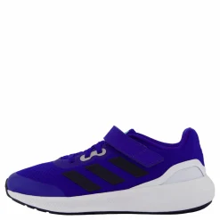 adidas RunFalcon 3.0 Elastic Lace Top Strap Shoes Lucid Blue / Legend Ink / Cloud White Blå Clearance