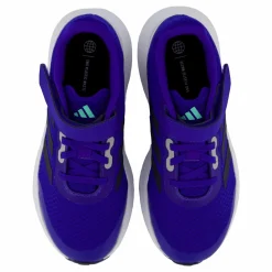 adidas RunFalcon 3.0 Elastic Lace Top Strap Shoes Lucid Blue / Legend Ink / Cloud White Blå Clearance