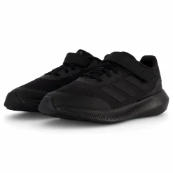 adidas RunFalcon 3.0 Elastic Lace Top Strap Shoes Core Black / Core Black / Core Black Svart Sale