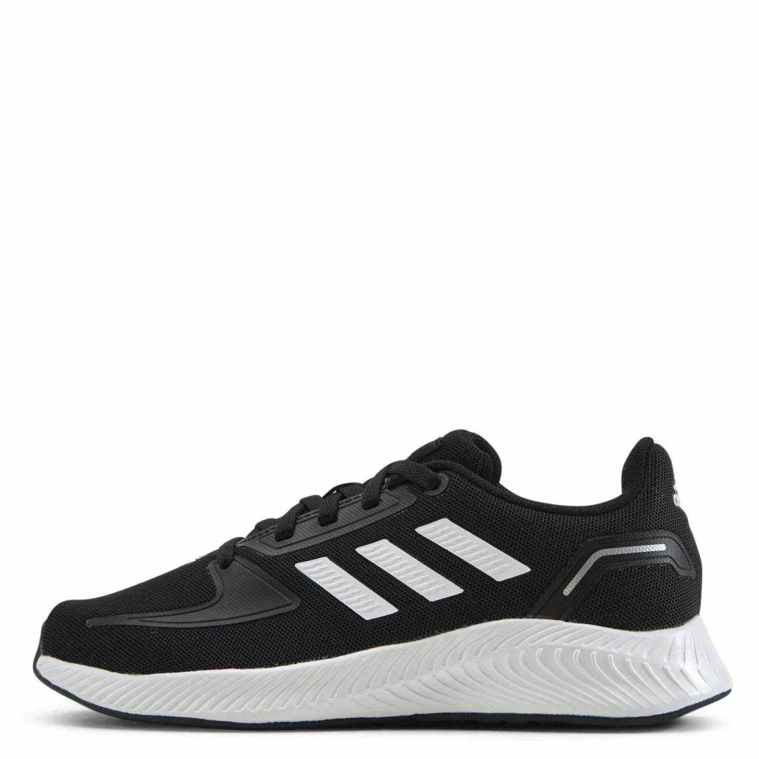 adidas Runfalcon 2.0 Shoes Core Black / Cloud White / Silver Metallic Svart New